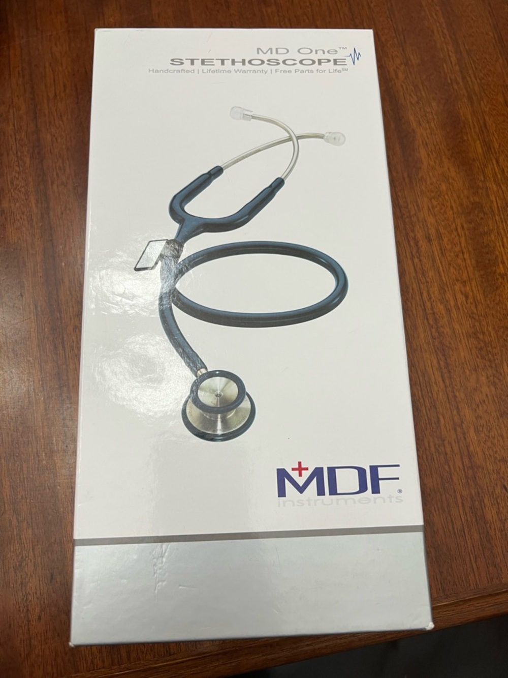 MDF Black Out MD One Stainless Steel Stethoscope Adult All Black - Picture 2 of 16